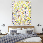 J. P. – きらめく物質 – 1946 - キャンバスプリント (インサイチュ (寝室))