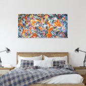 J. P. -くもの巣の外 – 番号7 - 1949 - キャンバスプリント (インサイチュ (寝室))