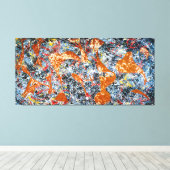 J. P. -くもの巣の外 – 番号7 - 1949 - キャンバスプリント (インサイチュ (ウッドフロア))