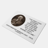 J.P. どこかに得ることの方のモーガンの第一歩 ドアマット (アングル)