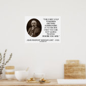 J.P.モーガンはどこかに行く第一歩 ポスター (キッチン)