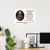 J.P.モーガンはどこかに行く第一歩 ポスター (ホームオフィス)