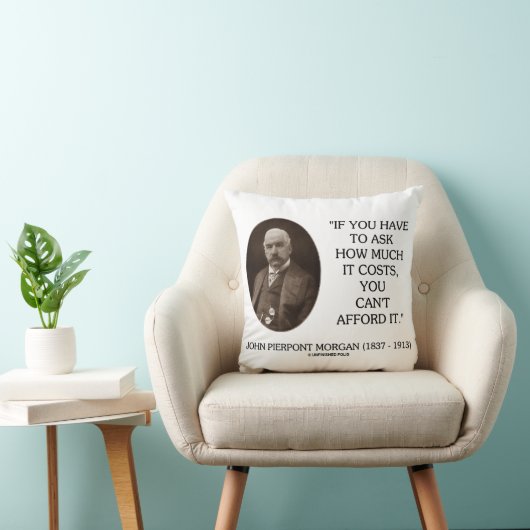 J.P.モーガンもしは頼、どれくらいの費用がかかるか クッション (椅子)