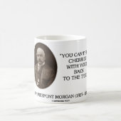 J.P. モーガン木に戻ってさくらんぼを選ぶことができません コーヒーマグカップ (中央)