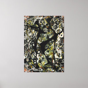 J. P. – リズミカル・ダンス – 1948 – アクション絵画 – キャンバスプリント