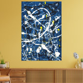 J. P. – 作曲番号16 - 1948 -抽象芸術- キャンバスプリント (インサイチュ (リビング))