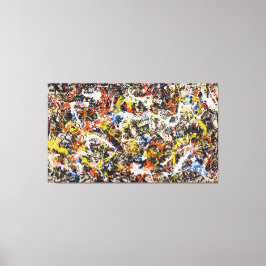 J. P. – 数値10 （収束） - 1952 - キャンバスプリント