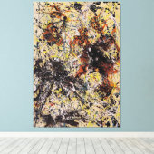 J. P. – 数値12 - 1949 – アクショ絵を描ン –  キャンバスプリント (インサイチュ (ウッドフロア))