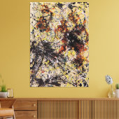 J. P. – 数値12 - 1949 – アクショ絵を描ン –  キャンバスプリント (インサイチュ (リビング))