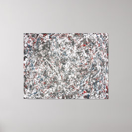 J. P. – 数値20 - 1948 – アクショ絵画ン –  キャンバスプリント