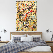 J. P. – 数値20 - 1949 – アクショ絵を描ン –  キャンバスプリント (インサイチュ (寝室))