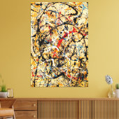 J. P. – 数値20 - 1949 – アクショ絵を描ン –  キャンバスプリント (インサイチュ (リビング))