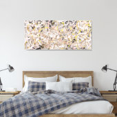 J. P. – 数値27 - 1950 – アクショ絵画ン – キャンバスプリント (インサイチュ (寝室))