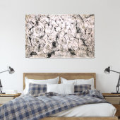 J. P. – 数値28 - 1950 – アクショ絵を描ン –  キャンバスプリント (インサイチュ (寝室))