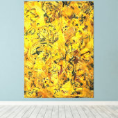 J. P. – 数値2 - 1951 -抽象芸術表現主義 – キャンバスプリント (インサイチュ (ウッドフロア))