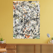 J. P. – 数値32 - 1949 – アクショ絵を描ン –  キャンバスプリント (インサイチュ (リビング))