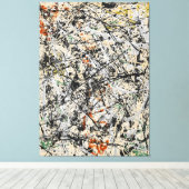 J. P. – 数値32 - 1949 – アクショ絵を描ン –  キャンバスプリント (インサイチュ (ウッドフロア))