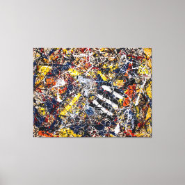 J. P. – 番号17A - 1948 – アクショ絵画ン –  キャンバスプリント