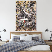 J. P. – 番号30 - BIRDS OF PARADISE - 1949 - キャンバスプリント (インサイチュ (寝室))