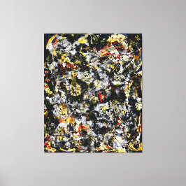 J. P. – 番号4 - 1951 – アクショ絵を描ン –  キャンバスプリント