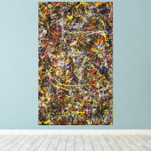 J. P. – 番号5 - 1948 – アクショ絵を描ン – キャンバスプリント (インサイチュ (ウッドフロア))