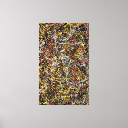 J. P. – 番号5 - 1948 – アクショ絵を描ン – キャンバスプリント