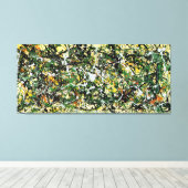 J. P. – 番号8 - 1949 – アクショ絵を描ン – キャンバスプリント (インサイチュ (ウッドフロア))