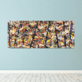 J. P. – 青い極（数値11） - 1952 - キャンバスプリント (インサイチュ (ウッドフロア))