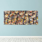 J. P. – 青い極（数値11） - 1952 - キャンバスプリント (インサイチュ (ウッドフロア))