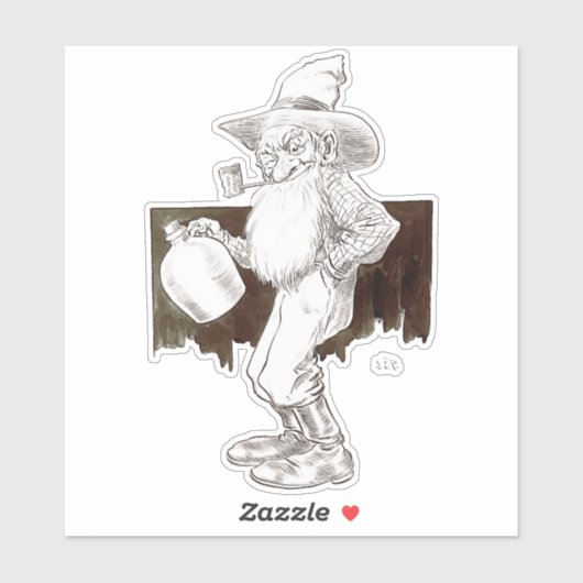 J P Bernard Moonshinerカスタム – カットビニールステッカー シール (シート)