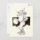 J P Bernard Moonshiner (セピア) ポストカード (正面/裏面)