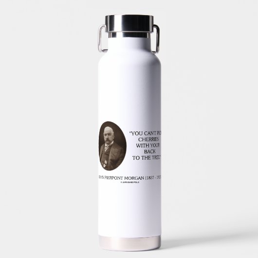 J.P. Morgan木に戻ってさくらんぼを選択できない ウォーターボトル (正面)