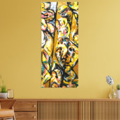 J. P. - RITUAL - 1953 - Abstract Expressionism - キャンバスプリント (インサイチュ (リビング))