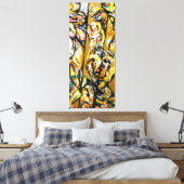 J. P. - RITUAL - 1953 - Abstract Expressionism - キャンバスプリント (インサイチュ (寝室))