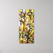 J. P. - RITUAL - 1953 - Abstract Expressionism - キャンバスプリント (正面)