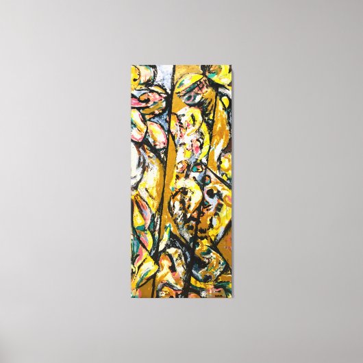 J. P. - RITUAL - 1953 - Abstract Expressionism - キャンバスプリント (正面)