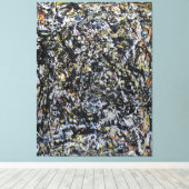 J. P. - SEA CHANGE - 1947 – アクショ絵画ン – キャンバスプリント (インサイチュ (ウッドフロア))