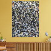 J. P. - SEA CHANGE - 1947 – アクショ絵画ン – キャンバスプリント (インサイチュ (リビング))