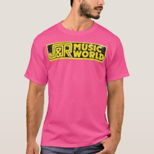 J&RミュージックワールドTシャツオールドスクールNYCレコードスター Tシャツ