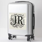 J.R Initials with Decor シール (スーツケース)