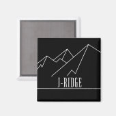 J-RIDGE Line Magnet マグネット (正面/裏面)