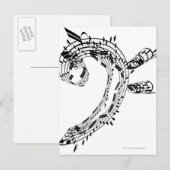 J.S.バッハのチェロスイート ポストカード (正面/裏面)