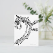 J.S.バッハのチェロスイート ポストカード (スタンド正面)