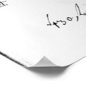 J.S.バッハの給与支払の抜粋 ポスター (角)