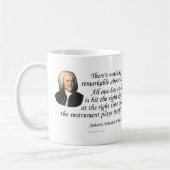 J.S. 遊ぶことのBach コーヒーマグカップ (左)
