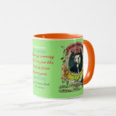 J.S. Bach Baachのおもしろいなヒツジのすばらしい動物作曲家 マグカップ (正面右)