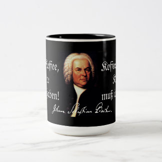 J.S. Bach Koffeeのマグ ツートーンマグカップ