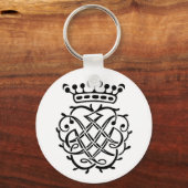 J.S. Bach seal キーホルダー (正面)