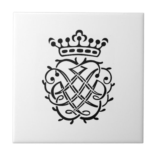 J.S. Bach seal タイル (正面)