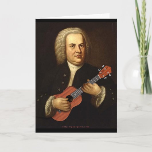 J.S. UkeのBach カード (正面)